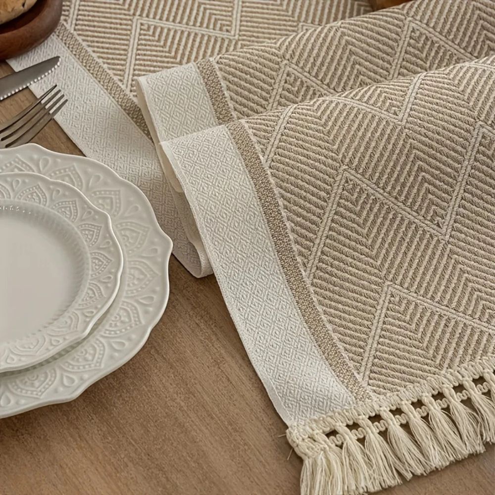 Woven Microfibre Table Runner