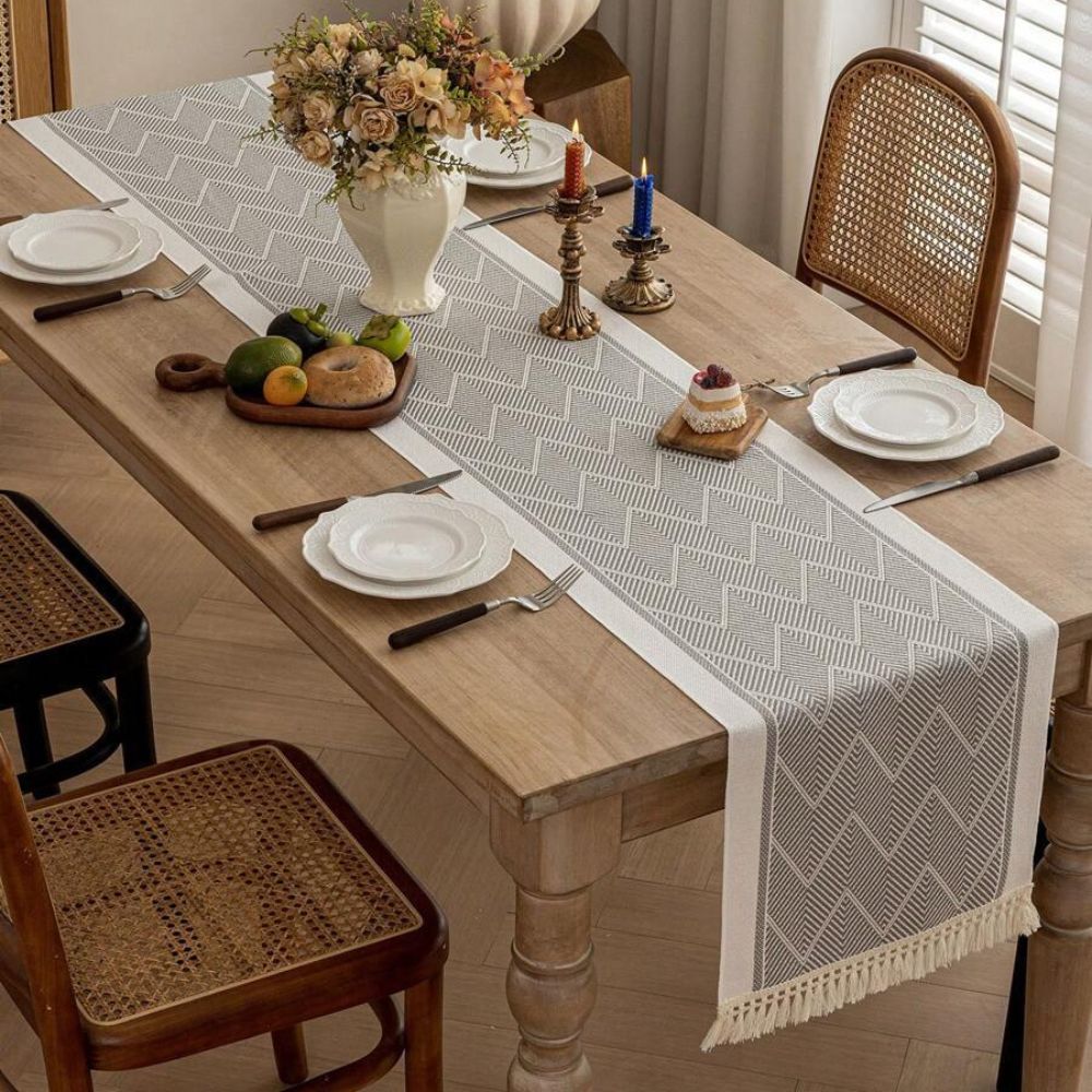 Woven Microfibre Table Runner