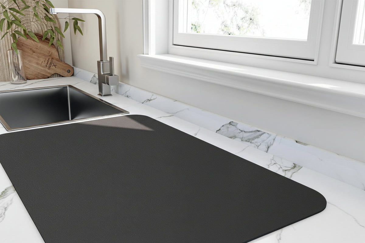 Rectangular Diatomite Dish Drying Mat