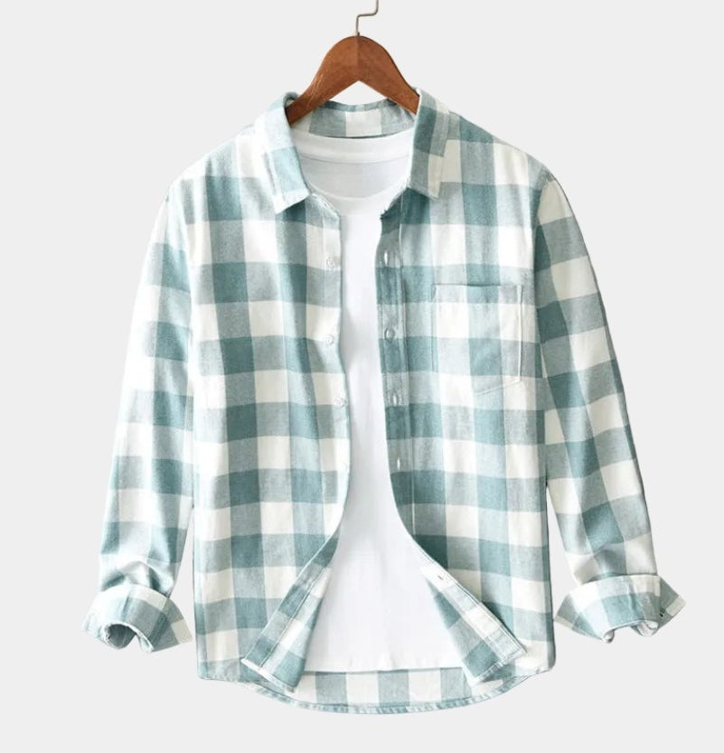Men's Long Sleeve Check Shirt