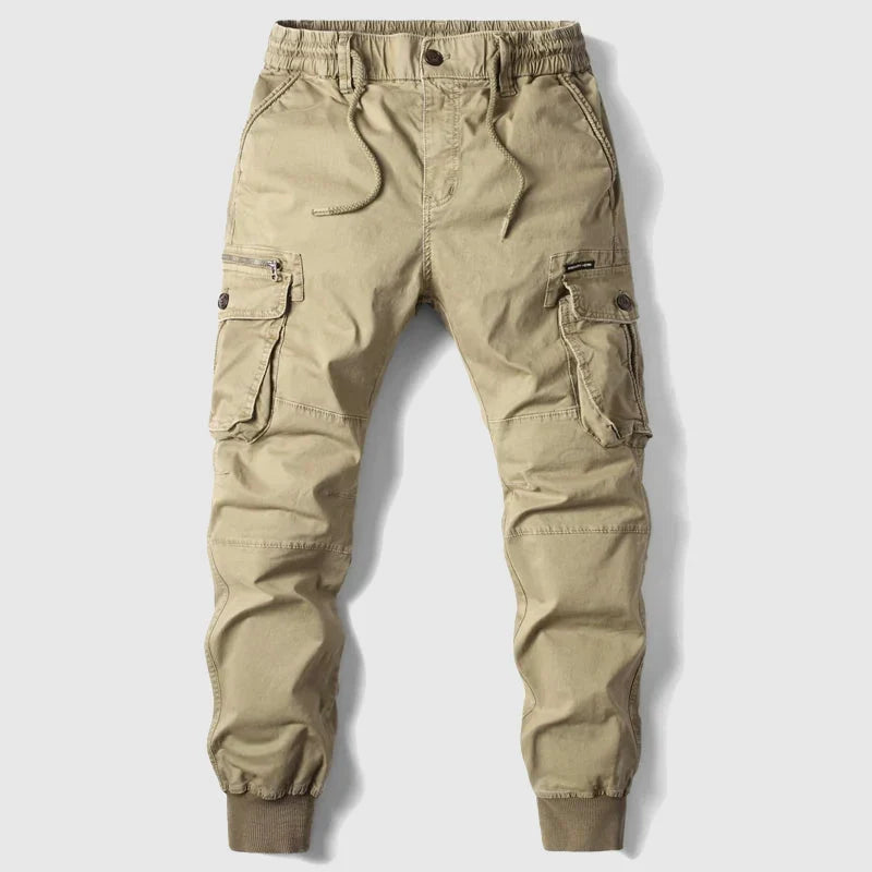 Men's Multi-Pocket Cargo Jogger Trousers