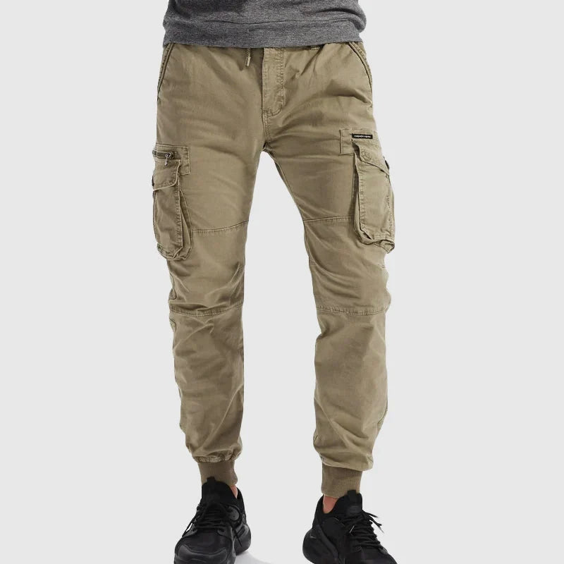 Men's Multi-Pocket Cargo Jogger Trousers