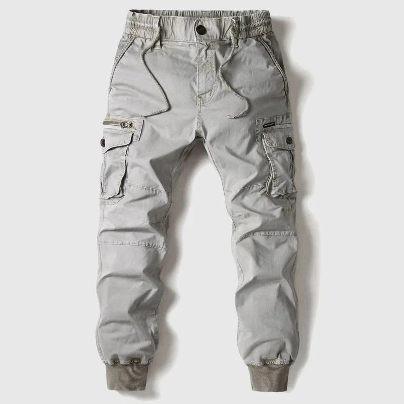 Men's Multi-Pocket Cargo Jogger Trousers