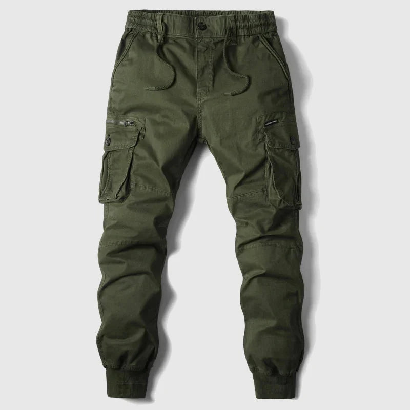 Men's Multi-Pocket Cargo Jogger Trousers