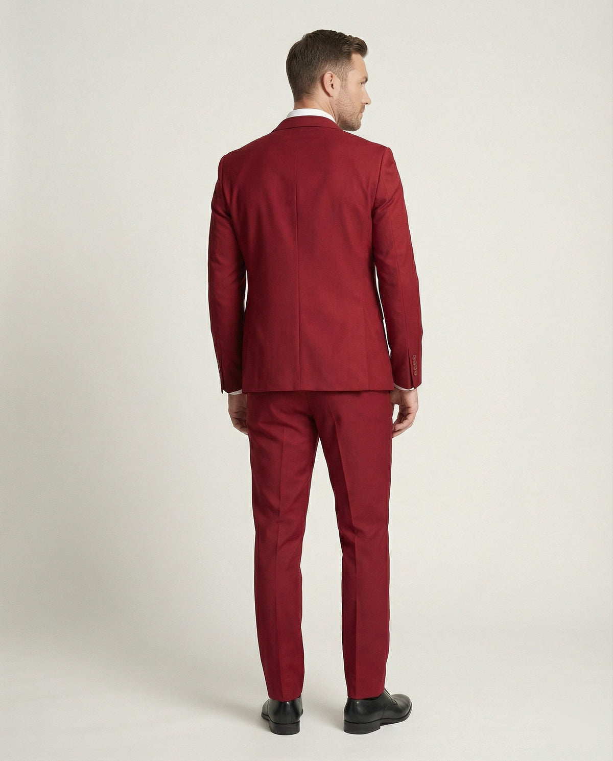 Men's Classic Tailored Three-Piece Formal Suit