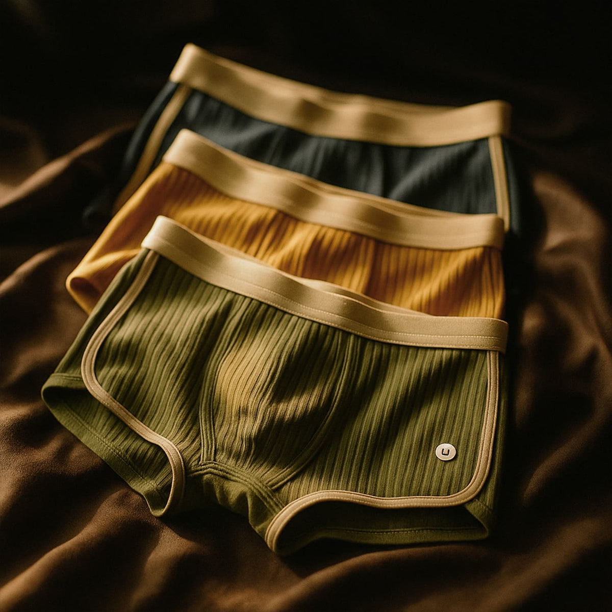 Men's Ribbed Boxer Briefs Multipack
