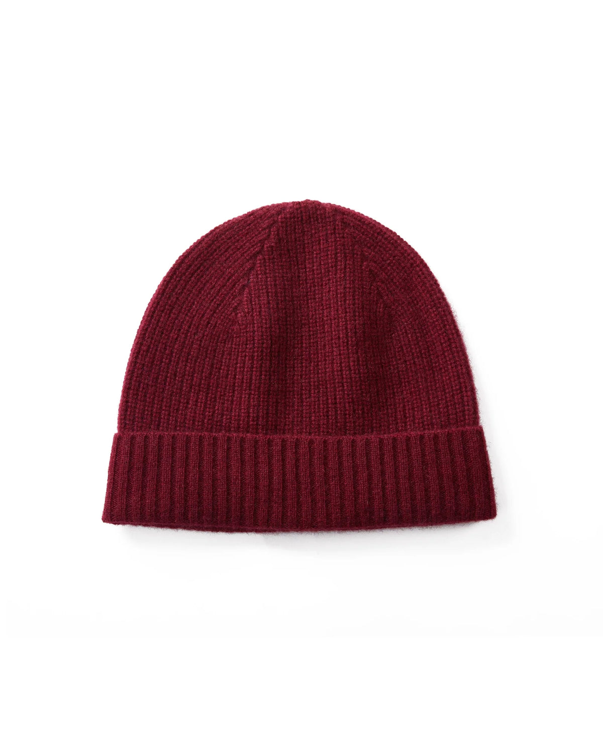 Men's Ribbed Knit Turn-Up Beanie