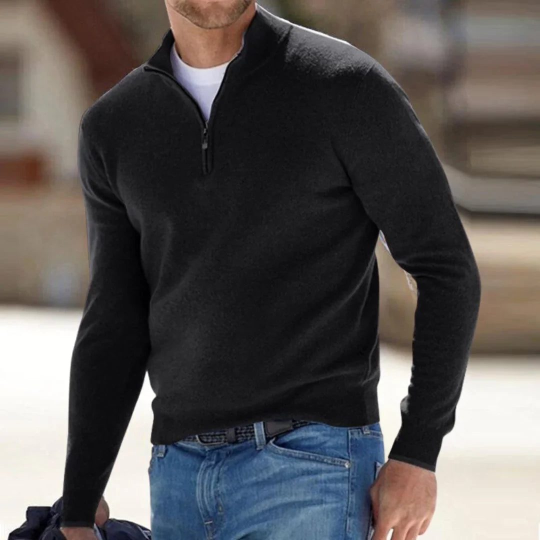 Men's Everyday Half-Zip Knit Jumper