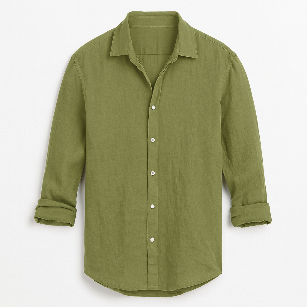 Men's Lightweight Long Sleeve Casual Shirt