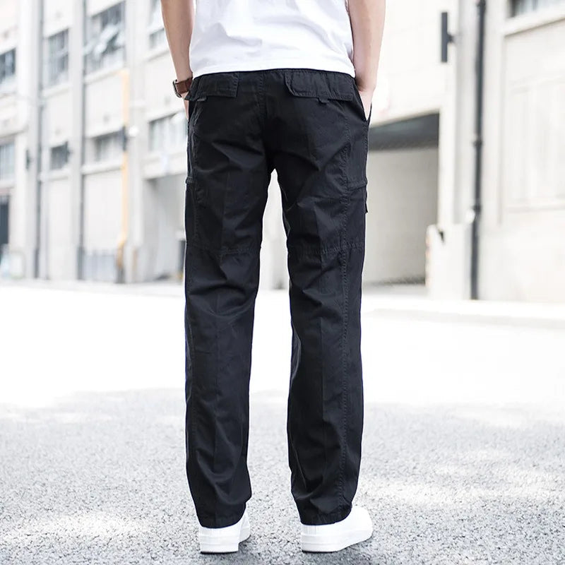 Men's Multi-Pocket Cargo Combat Trousers