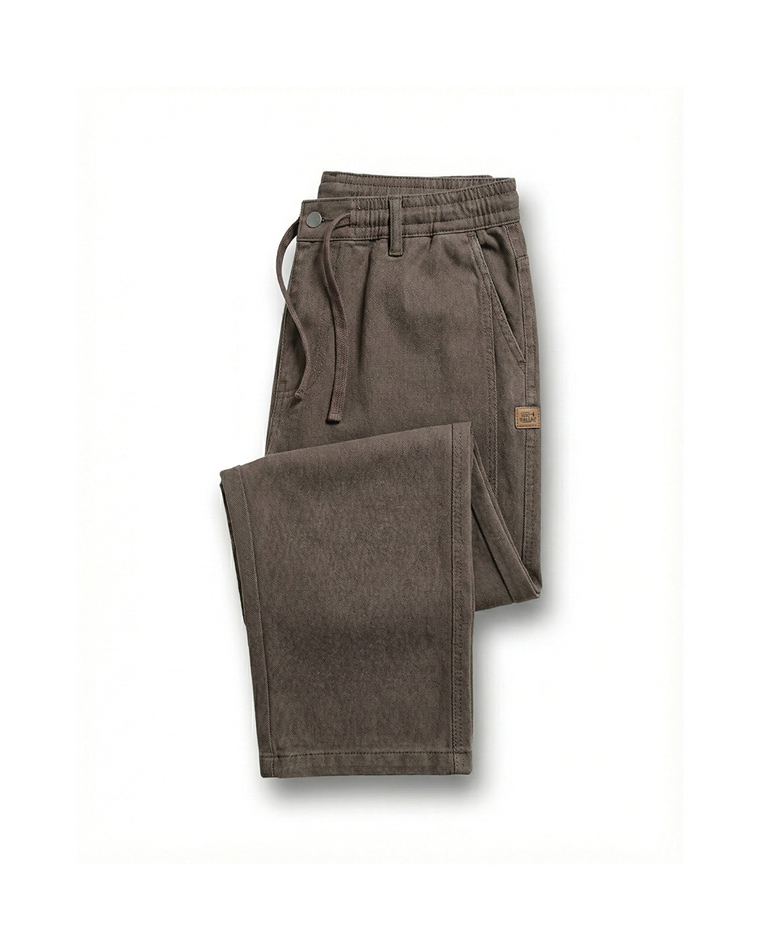 Men's Relaxed Fit Straight Leg Drawstring Joggers
