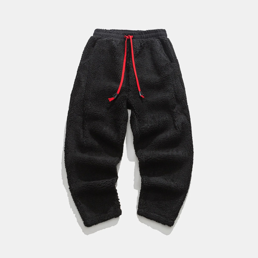 Men's Warm Fleece Straight Fit Joggers