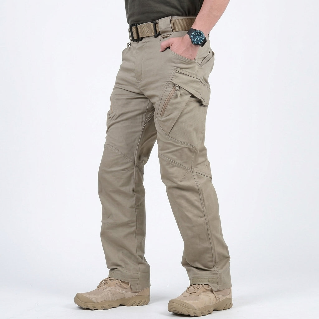 Men's Tactical Cargo Trousers for Hiking and Work