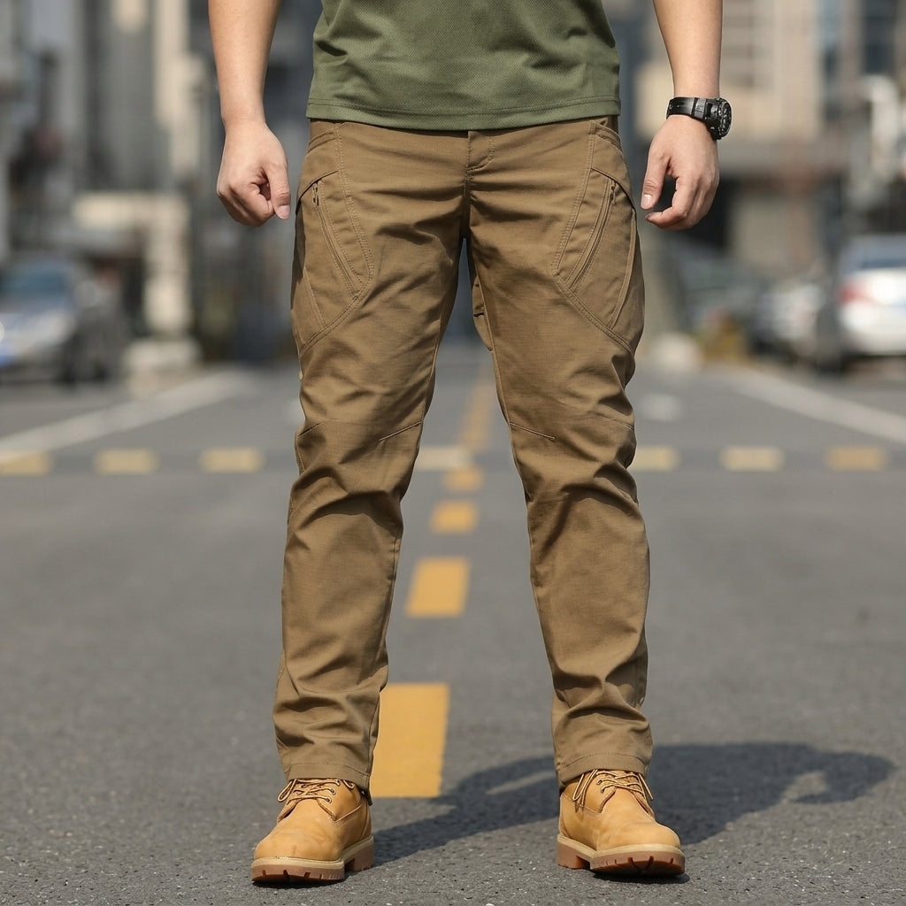 Men's Tactical Cargo Trousers for Hiking and Work