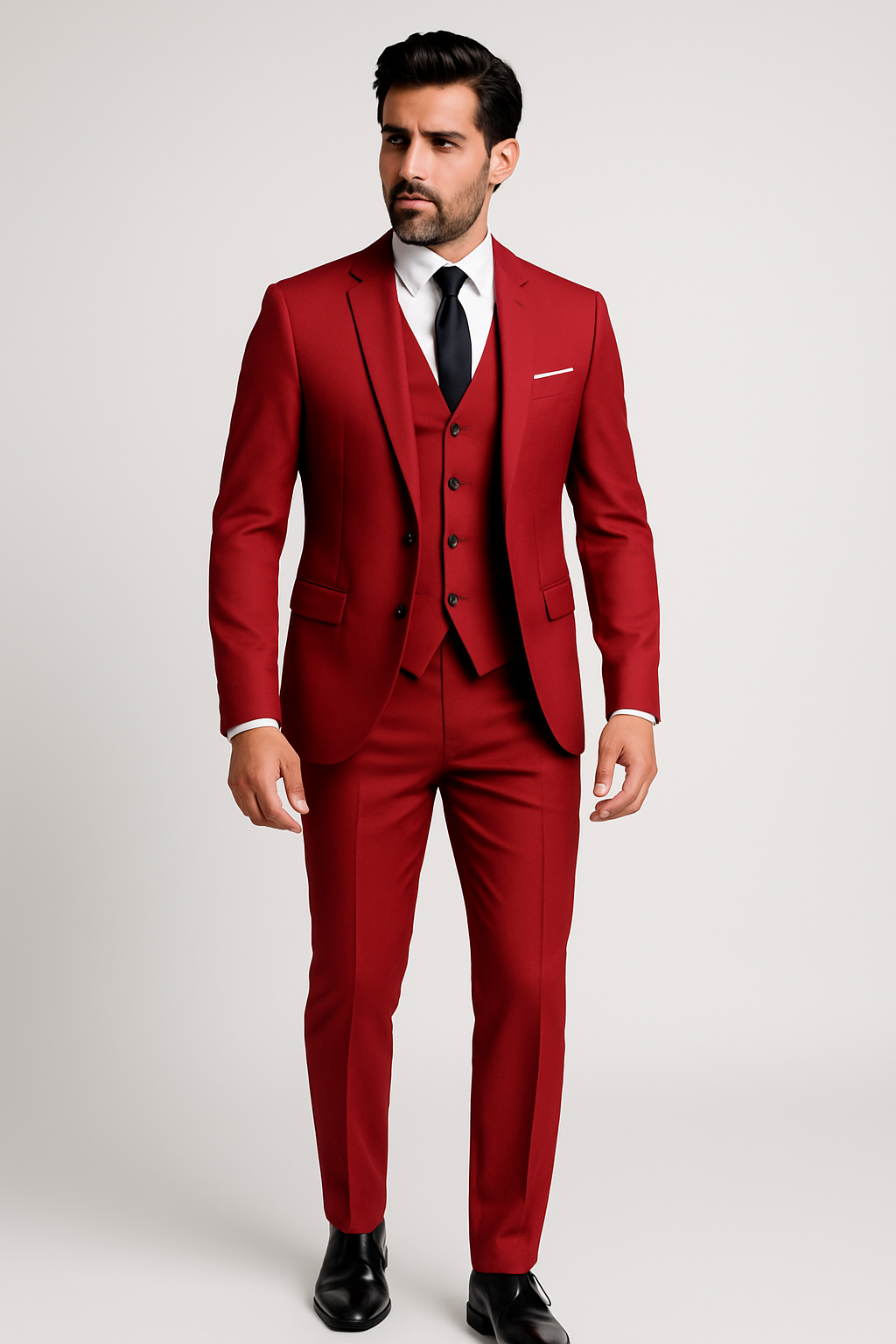 Men's Classic Three-Piece Formal Suit