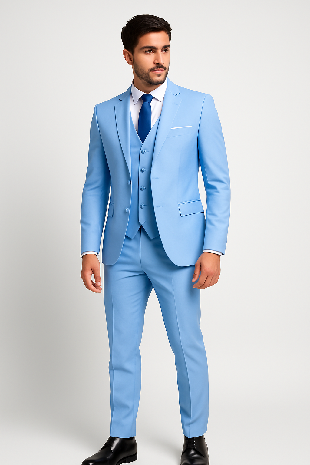 Men's Three-Piece Suit Set for Events & Business