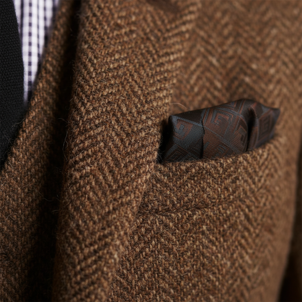 Men's Vintage Style Three-Piece Notch Lapel Suit