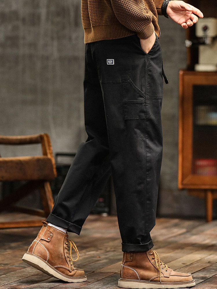 Men's Vintage Utility Work Trousers
