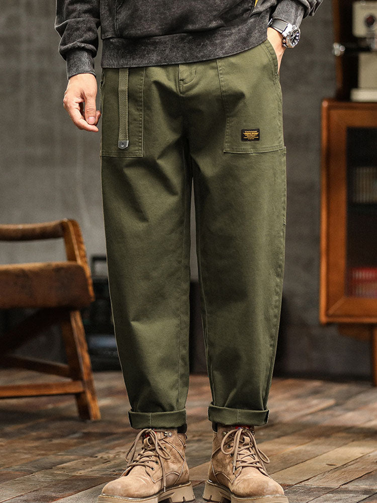 Men's Vintage Utility Work Trousers
