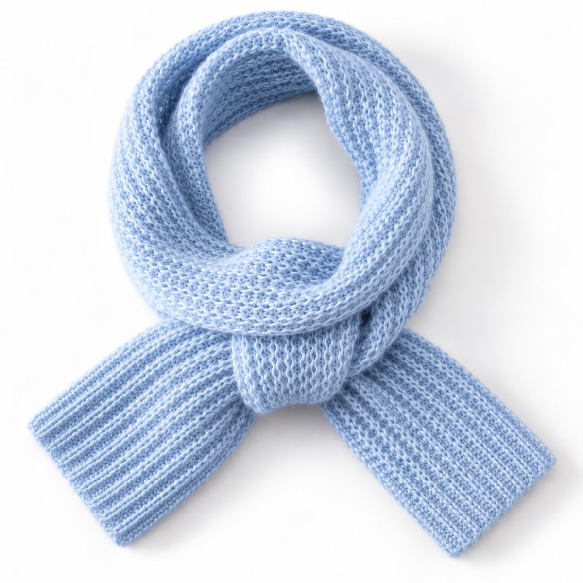 Women's Chunky Rib Knit Keyhole Scarf