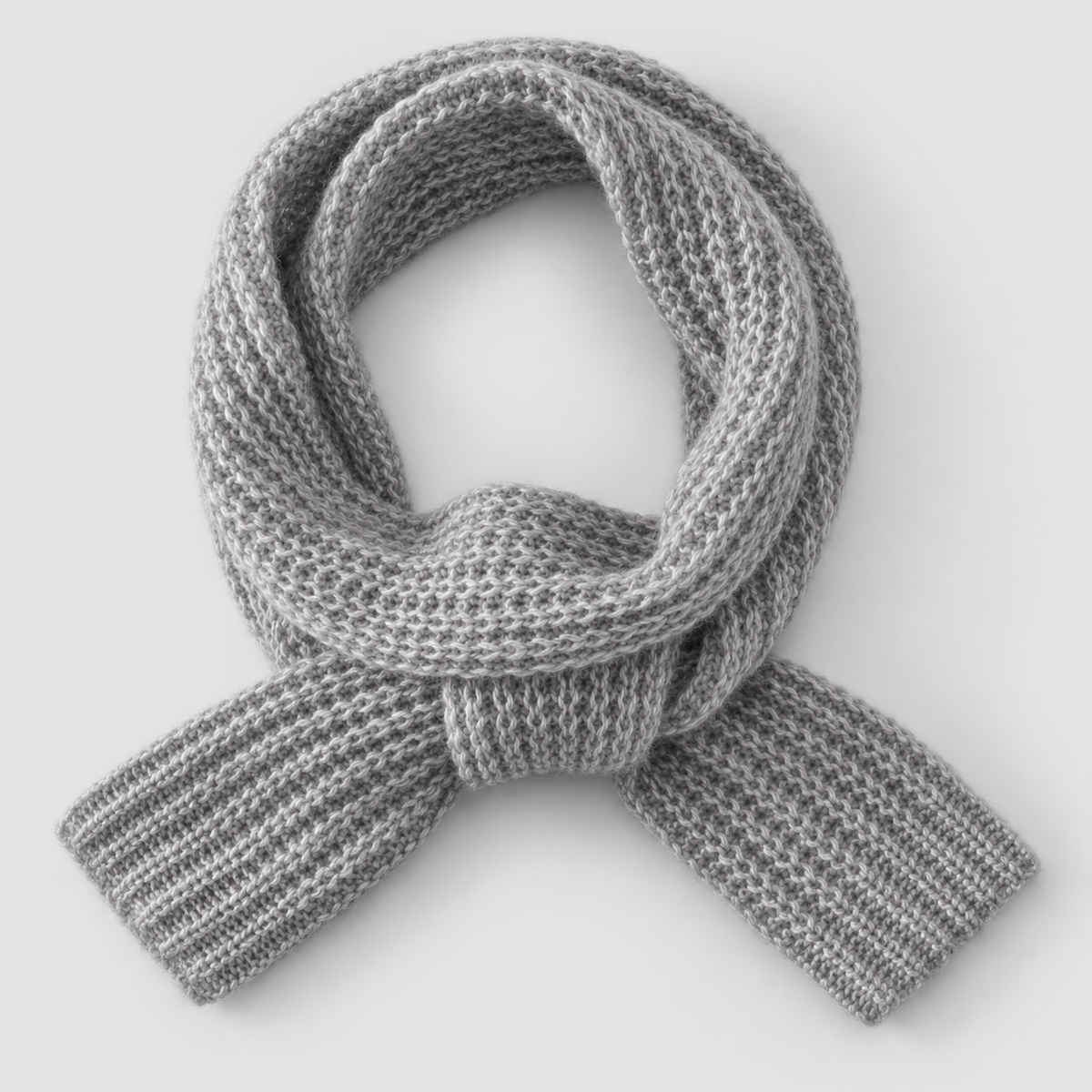 Women's Chunky Rib Knit Keyhole Scarf