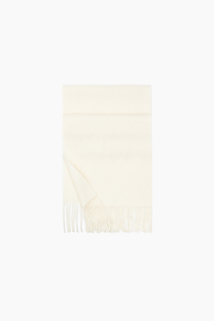 Women's Oversized Long Cashmere-Feel Wrap Scarf with Fringe