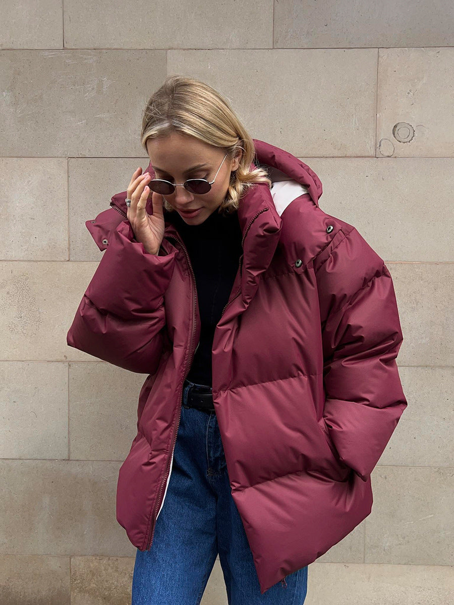 Women's Oversized Hooded Puffer Coat