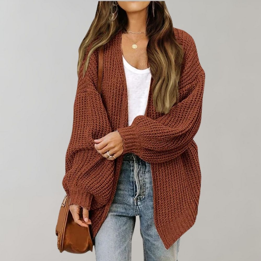 Women's Open Front Knit Cardigan
