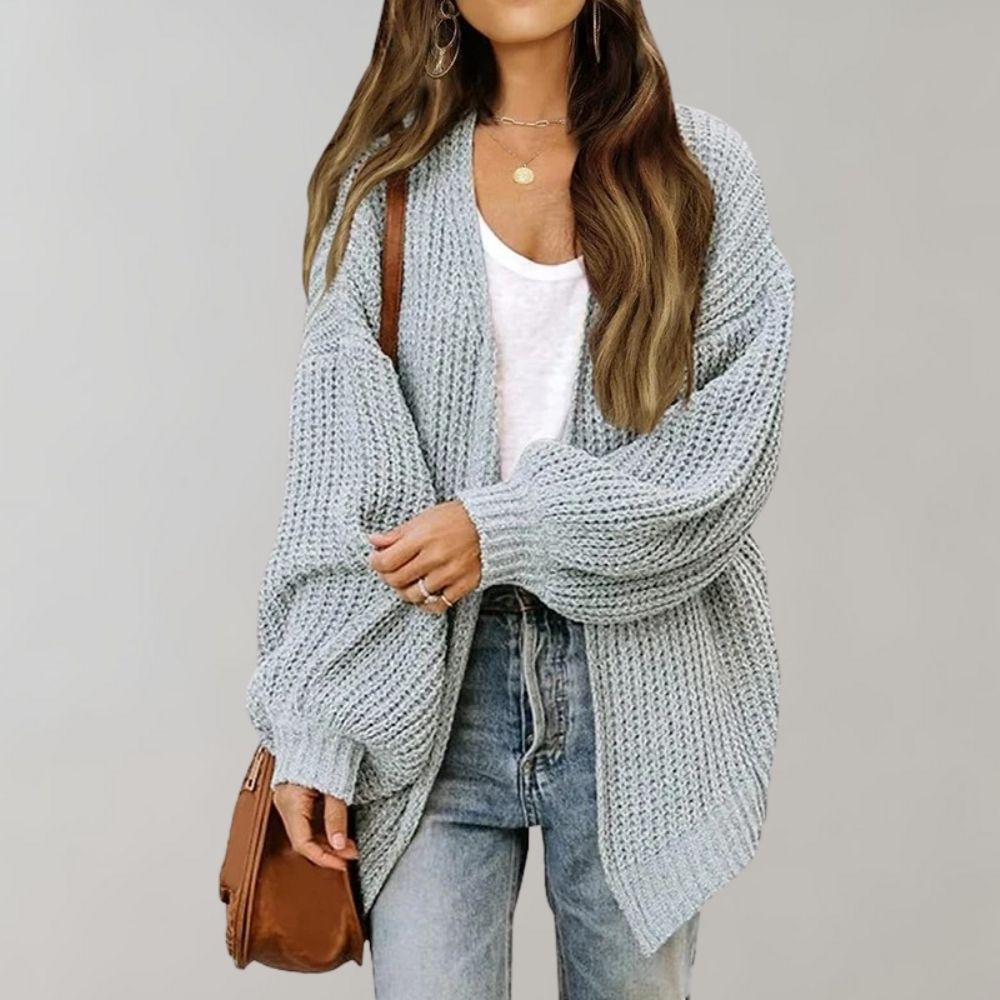 Women's Open Front Knit Cardigan