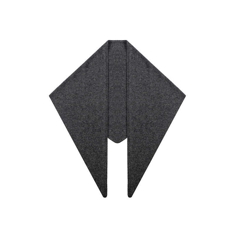 Women's Oversized Knitted Triangle Scarf