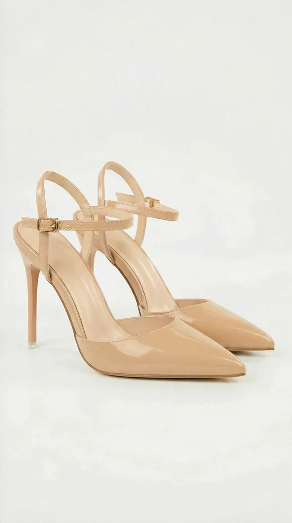Women's Pointed Toe Ankle Strap Stiletto Heels