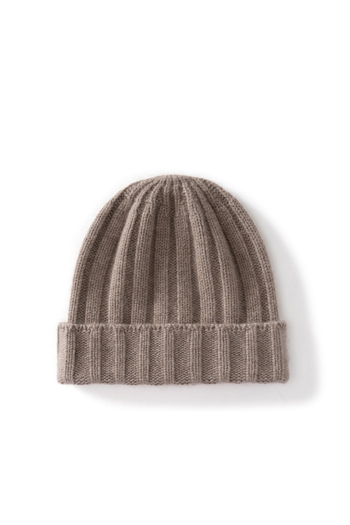Women's Chunky Rib Knit Turn-Up Beanie