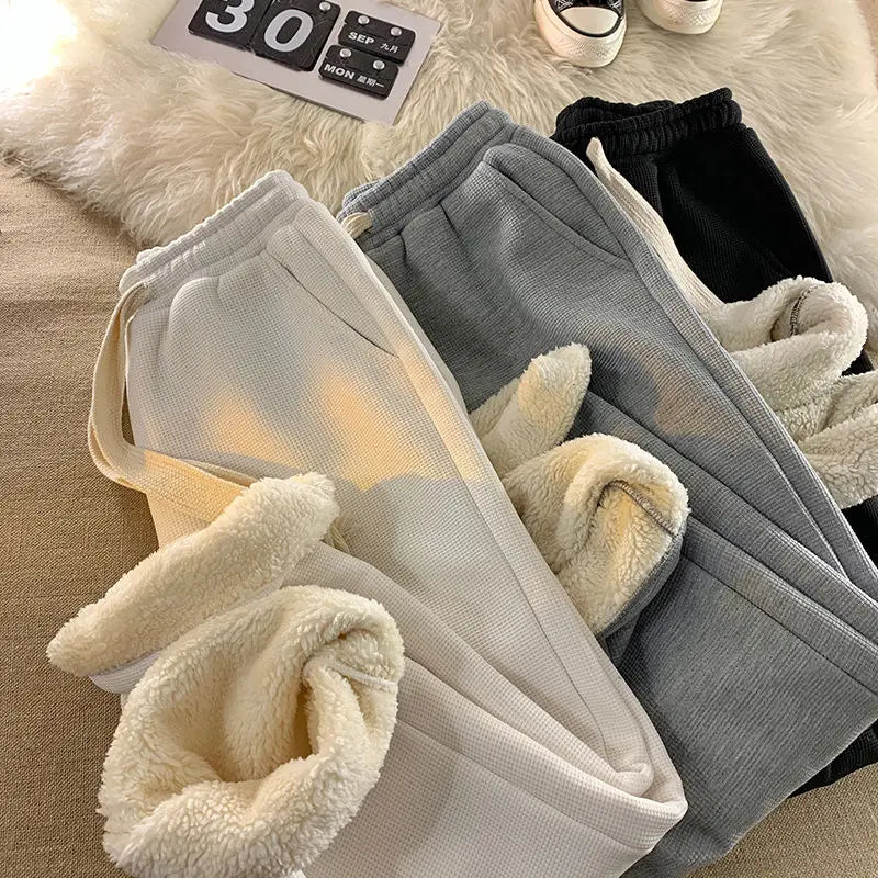 Women's Fleece Lined Straight-Leg Joggers