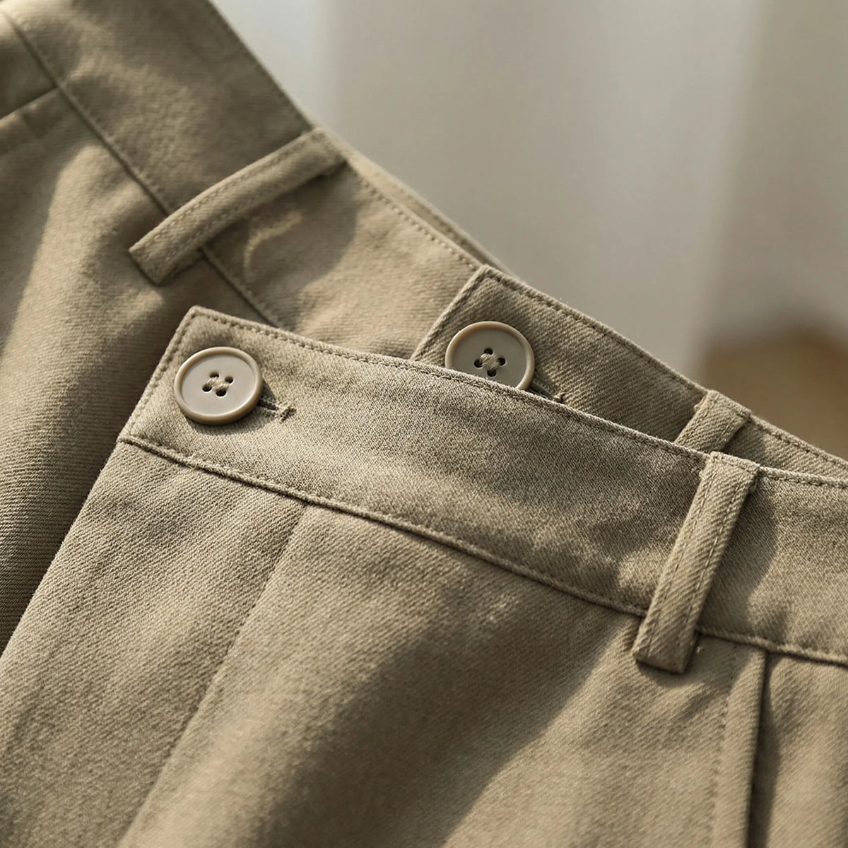 Women's Wrap Front Tailored Wide-Leg Trousers