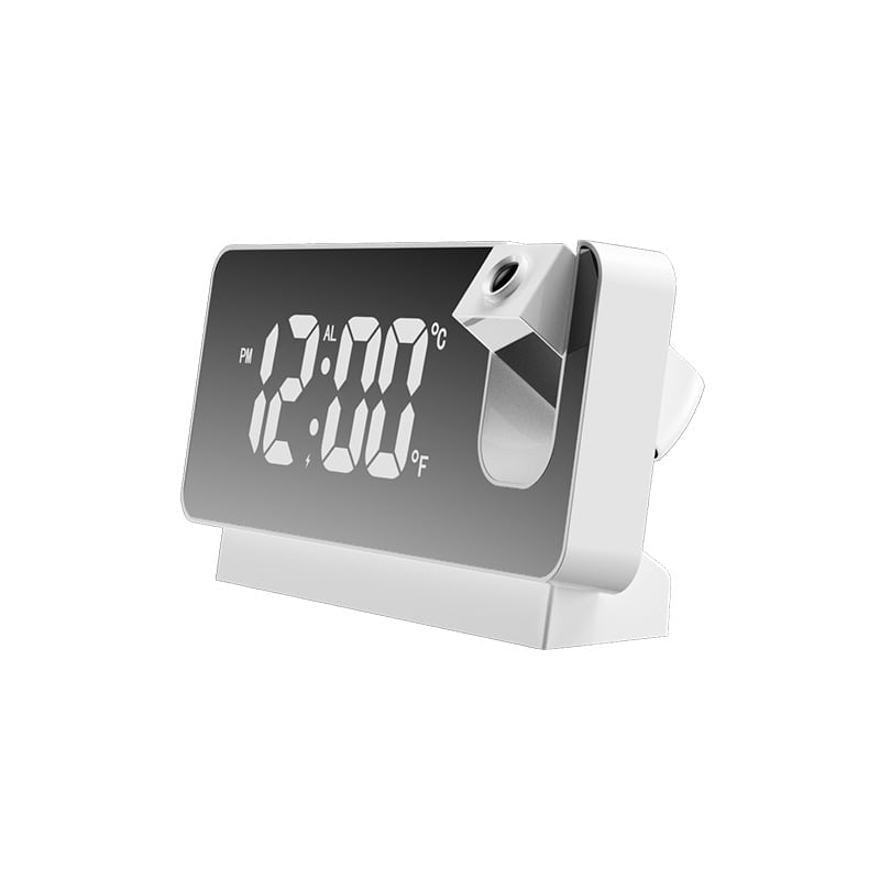 Adjustable Led-Lit Battery-Operated Mirror