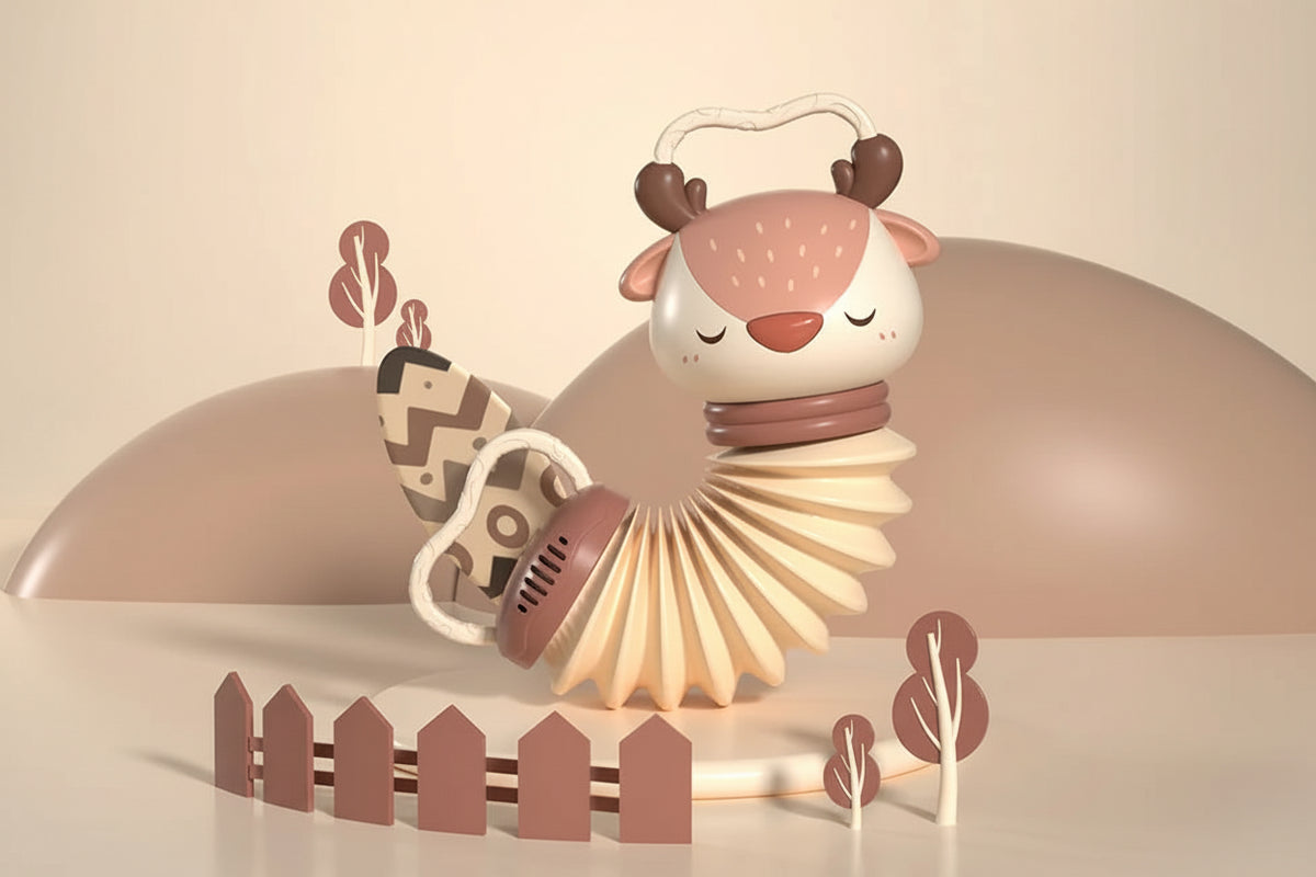 Baby Accordion and Rattle