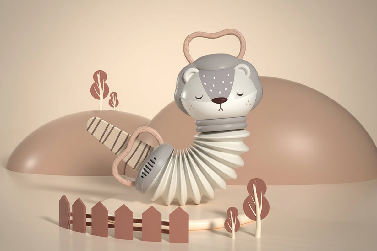 Baby Accordion and Rattle
