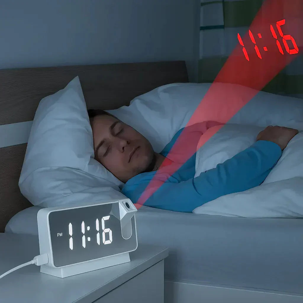 Adjustable Led-Lit Battery-Operated Mirror