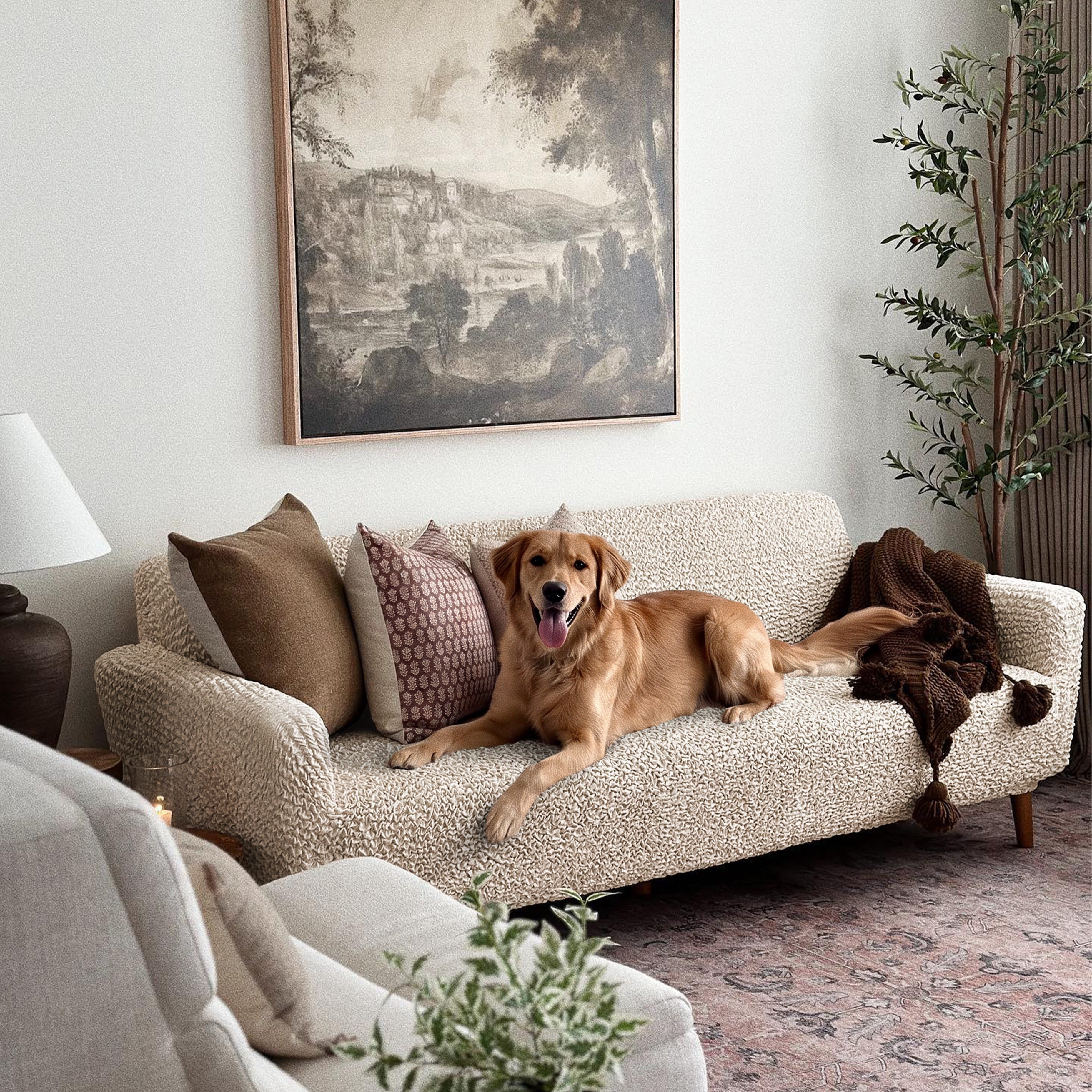 3-Seater Stretch Sofa Slipcover