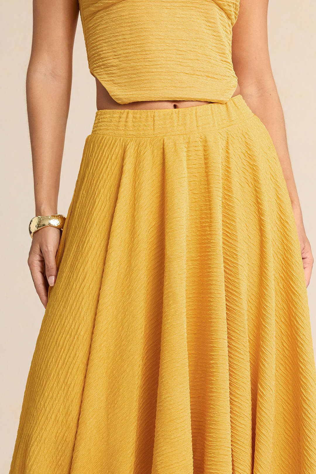Women’s Textured Asymmetrical Skirt