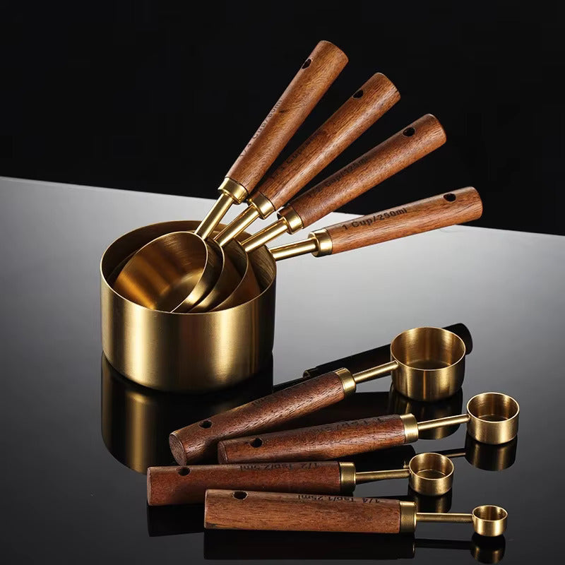 8-Piece Stainless Steel Measuring Set
