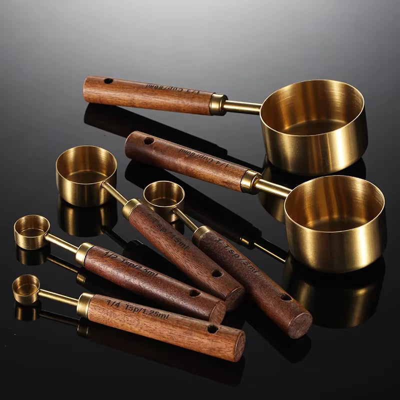 8-Piece Stainless Steel Measuring Set