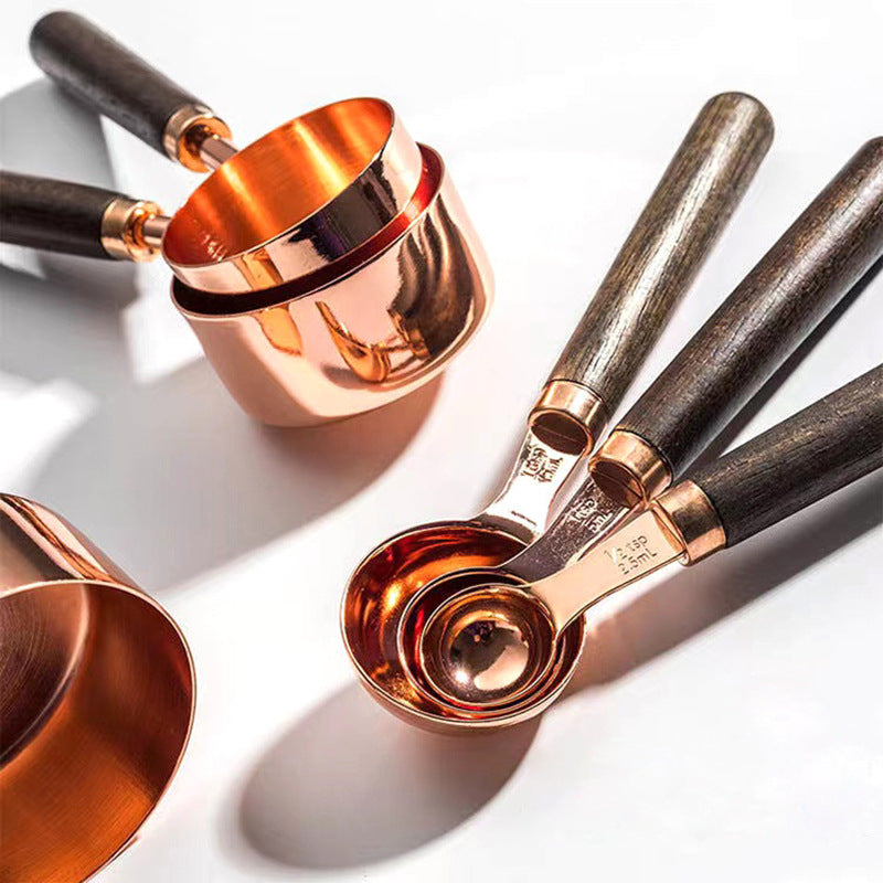 8-Piece Stainless Steel Measuring Set