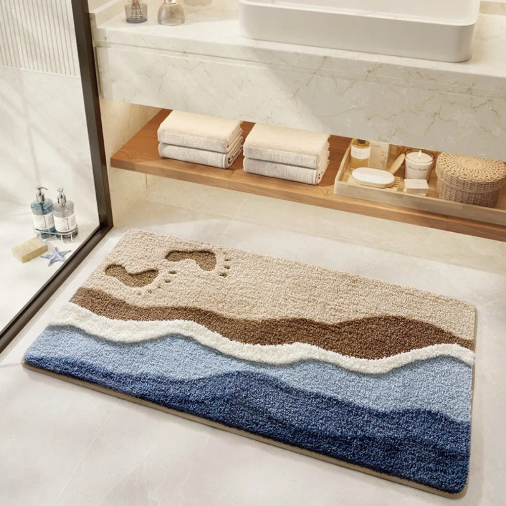 Absorbent Non-Slip Bathroom Rug