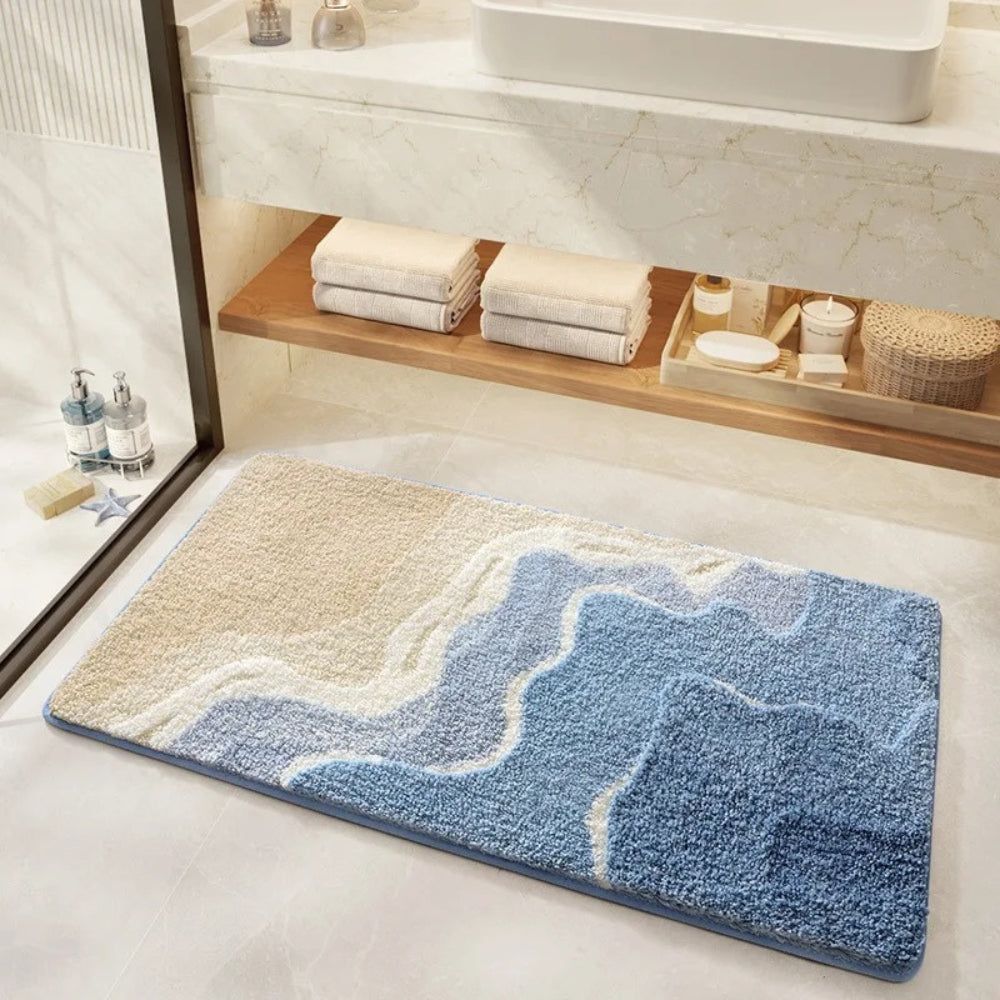 Absorbent Non-Slip Bathroom Rug