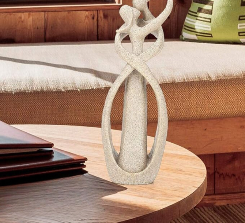 Abstract Embrace Figurine