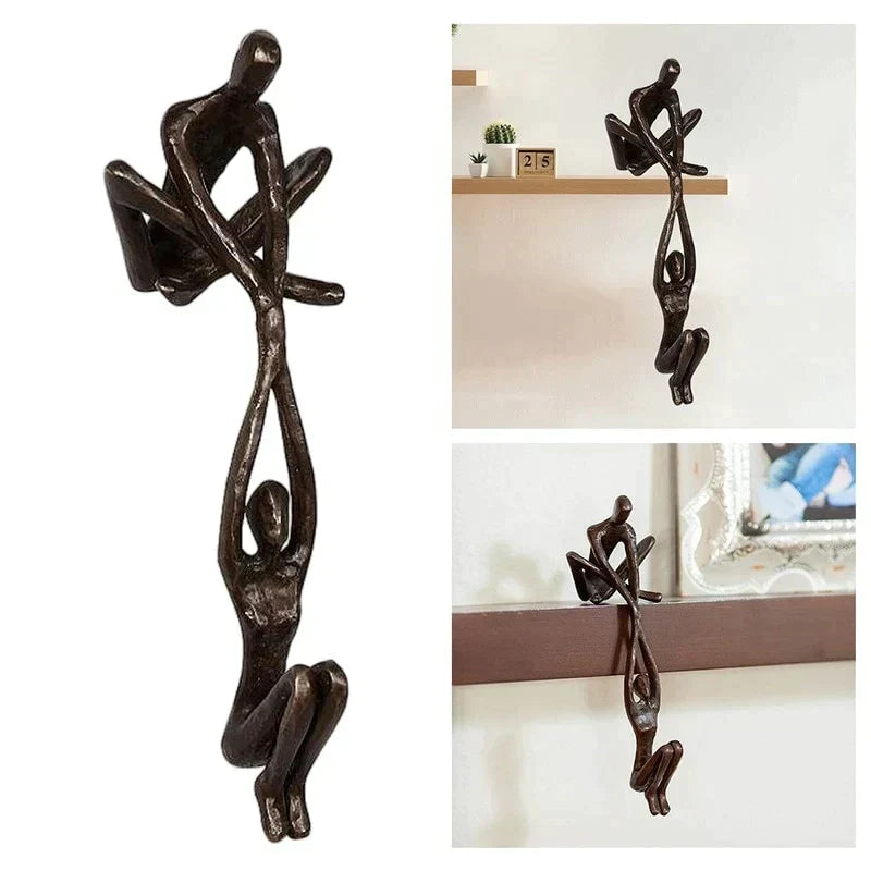 Abstract Love and Strength Sculpture