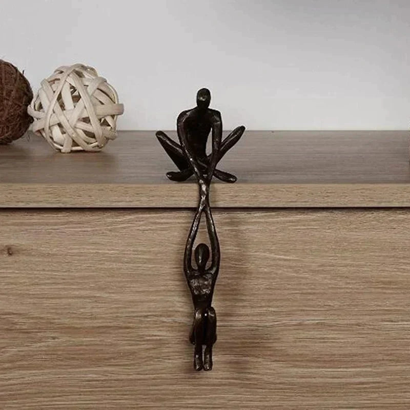 Abstract Love and Strength Sculpture