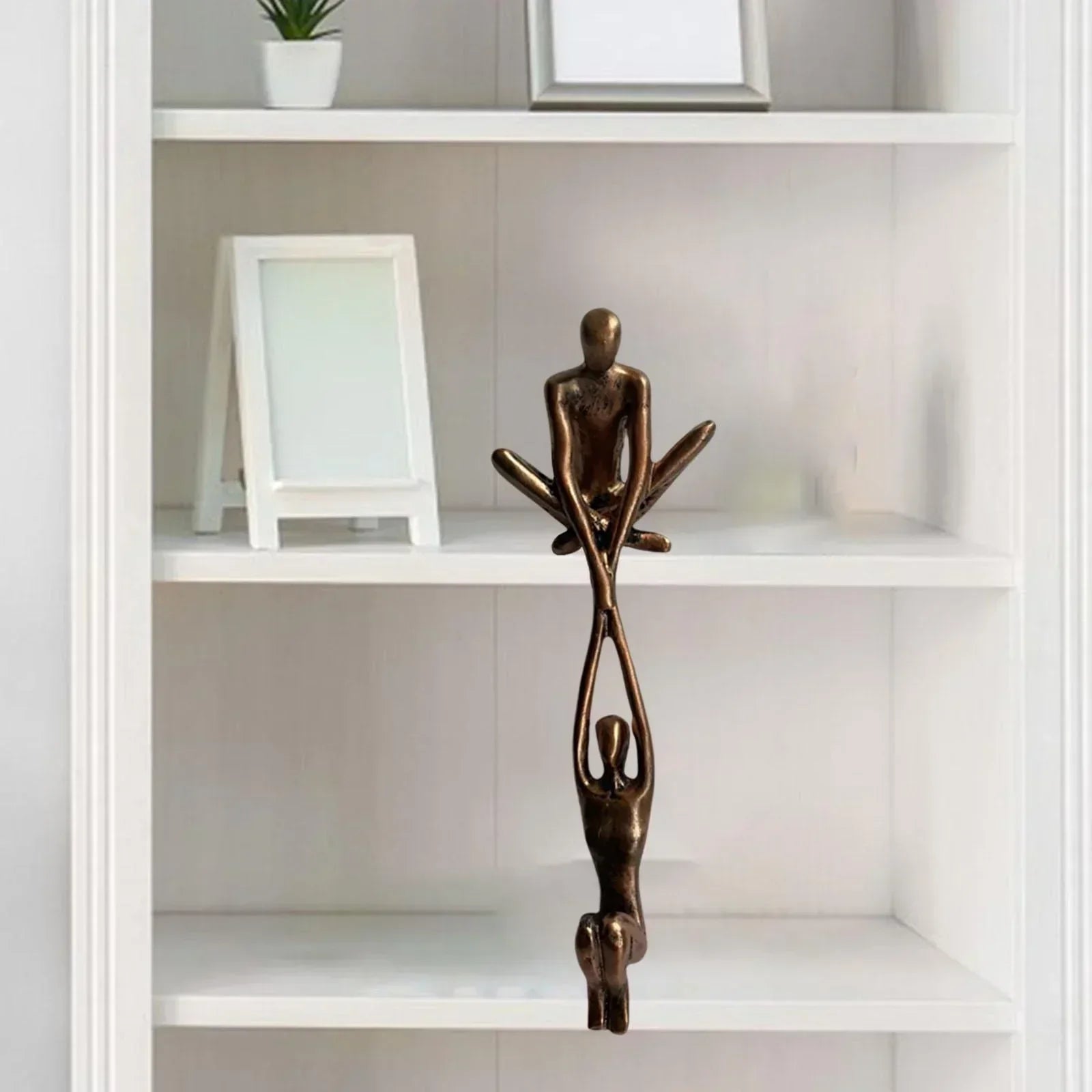 Abstract Love and Strength Sculpture