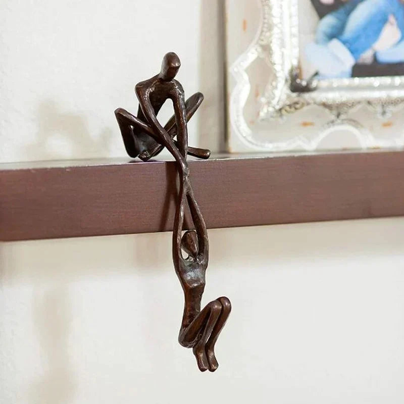 Abstract Love and Strength Sculpture